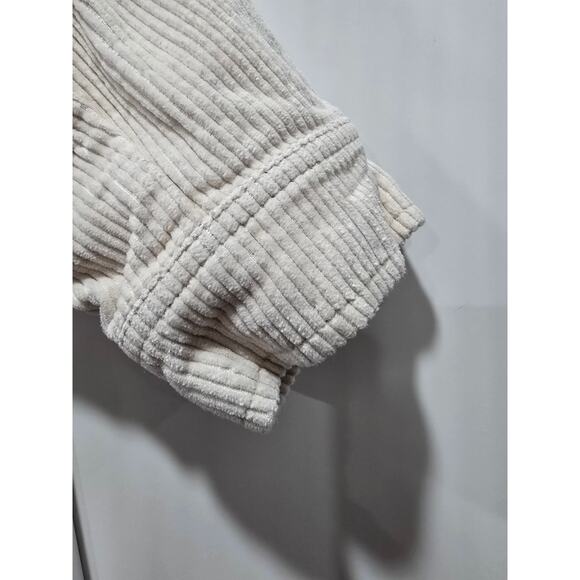 Zara Beige Ribbed Corduroy Shacket – Size Medium - Picture 15 of 16